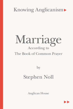 Marriage According to the Book of Common Prayer